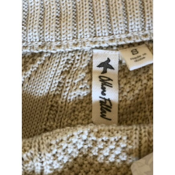 Others Follow Womens Cambridge Cable Knit Sweater Cream Mini Skirt - Picture 10 of 11